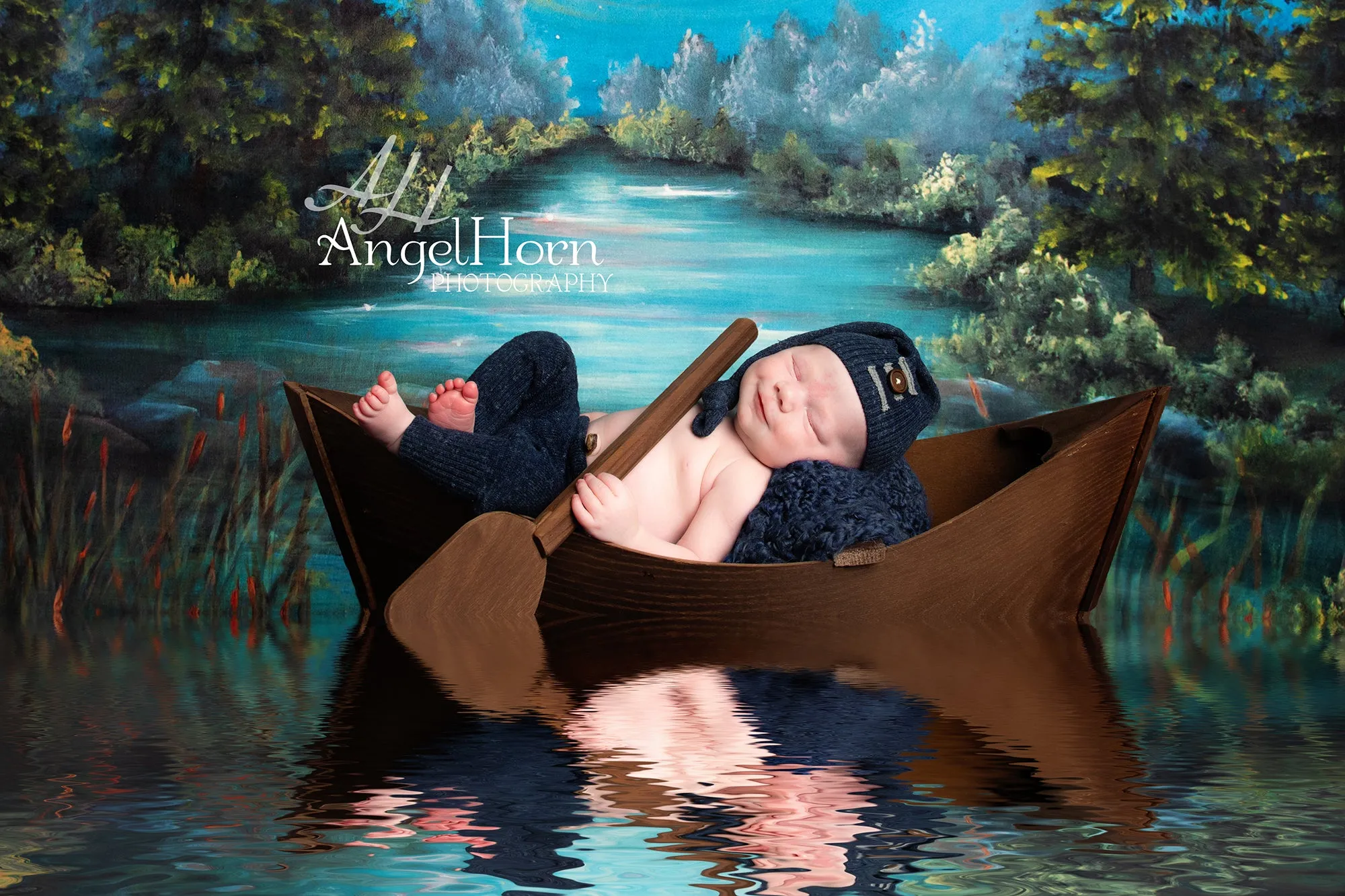 Rustic Rowboat - Model 2