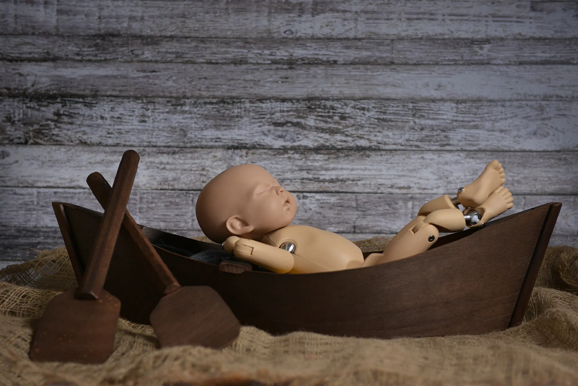 Rustic Rowboat - Model 2