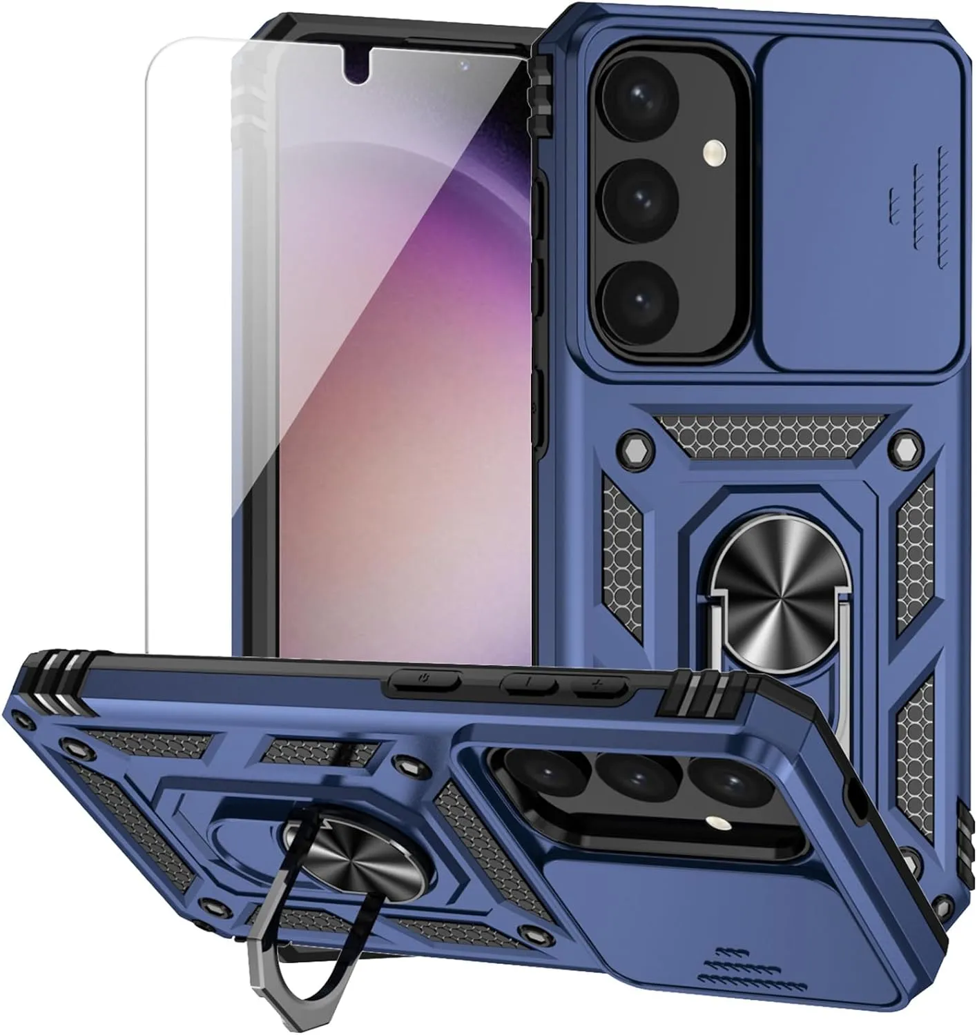 Samsung Galaxy S24 Plus Camera Lens Cover HD Screen Protector Protective Phone Case