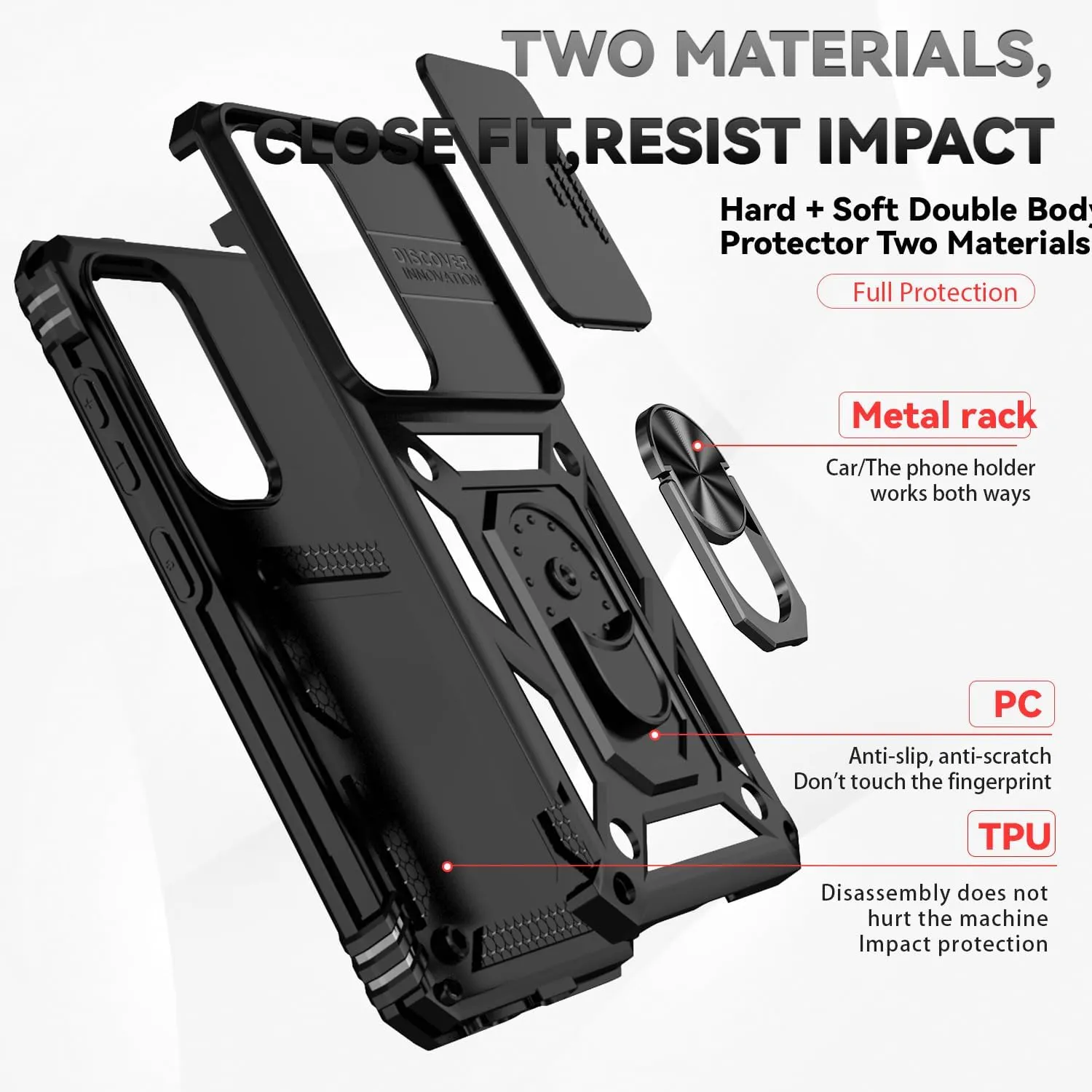 Samsung Galaxy S24 Plus Camera Lens Cover HD Screen Protector Protective Phone Case