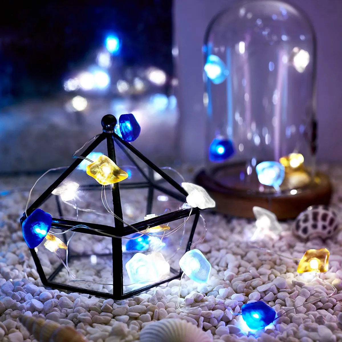 Sea Glass Decorative Lights (w/ Remote Control)