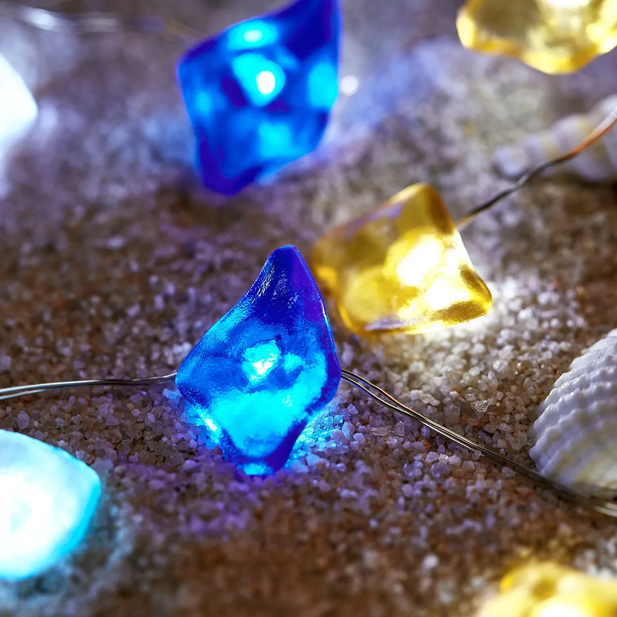 Sea Glass Decorative Lights (w/ Remote Control)