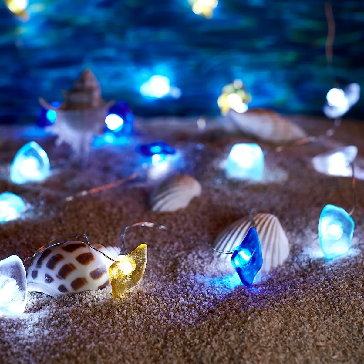 Sea Glass Decorative Lights (w/ Remote Control)