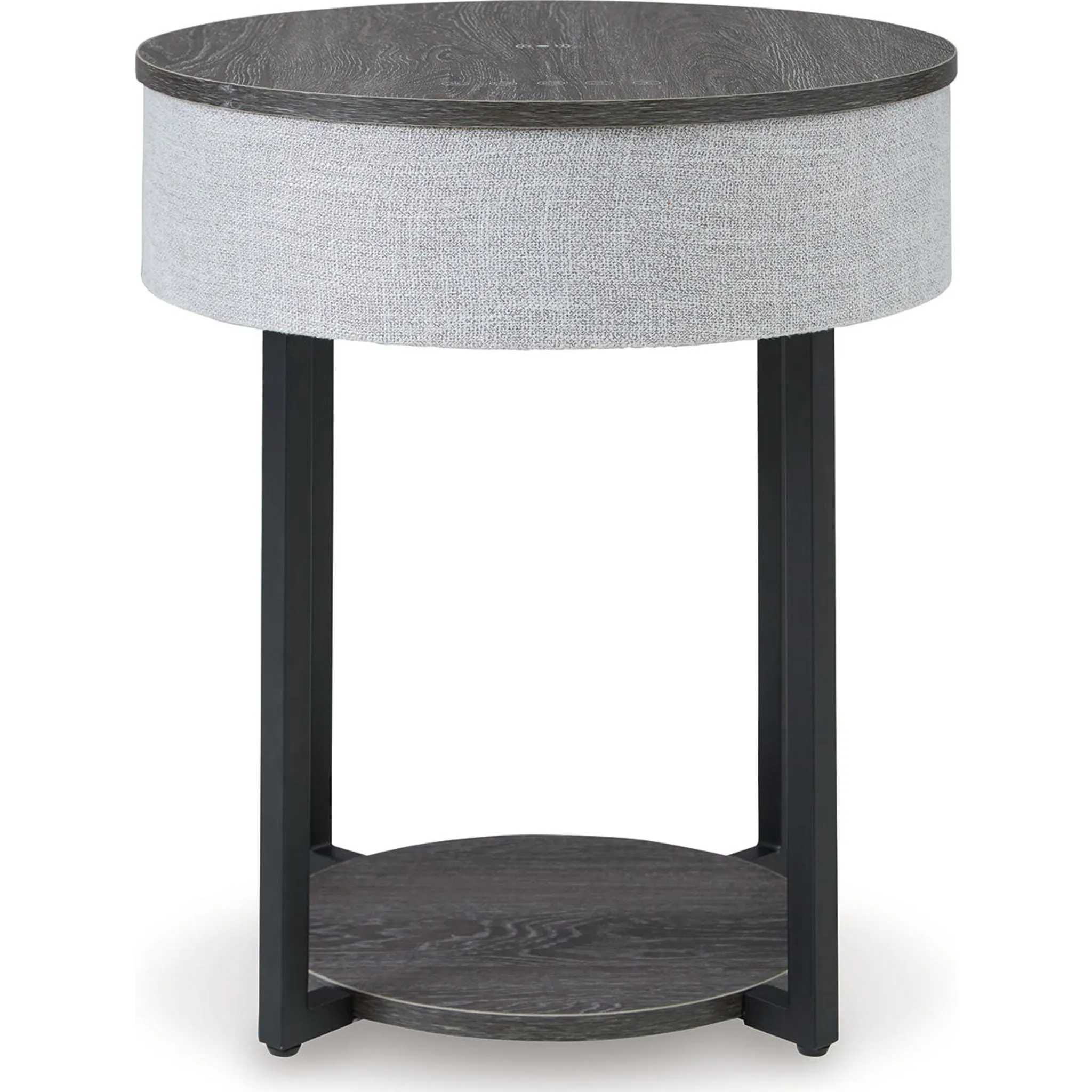 Sethlen Accent Table - Gray/Black