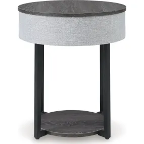 Sethlen Accent Table - Gray/Black