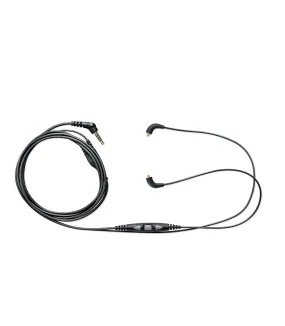 Shure Music Phone Cable With Remote   Mic (Three-Button Control)