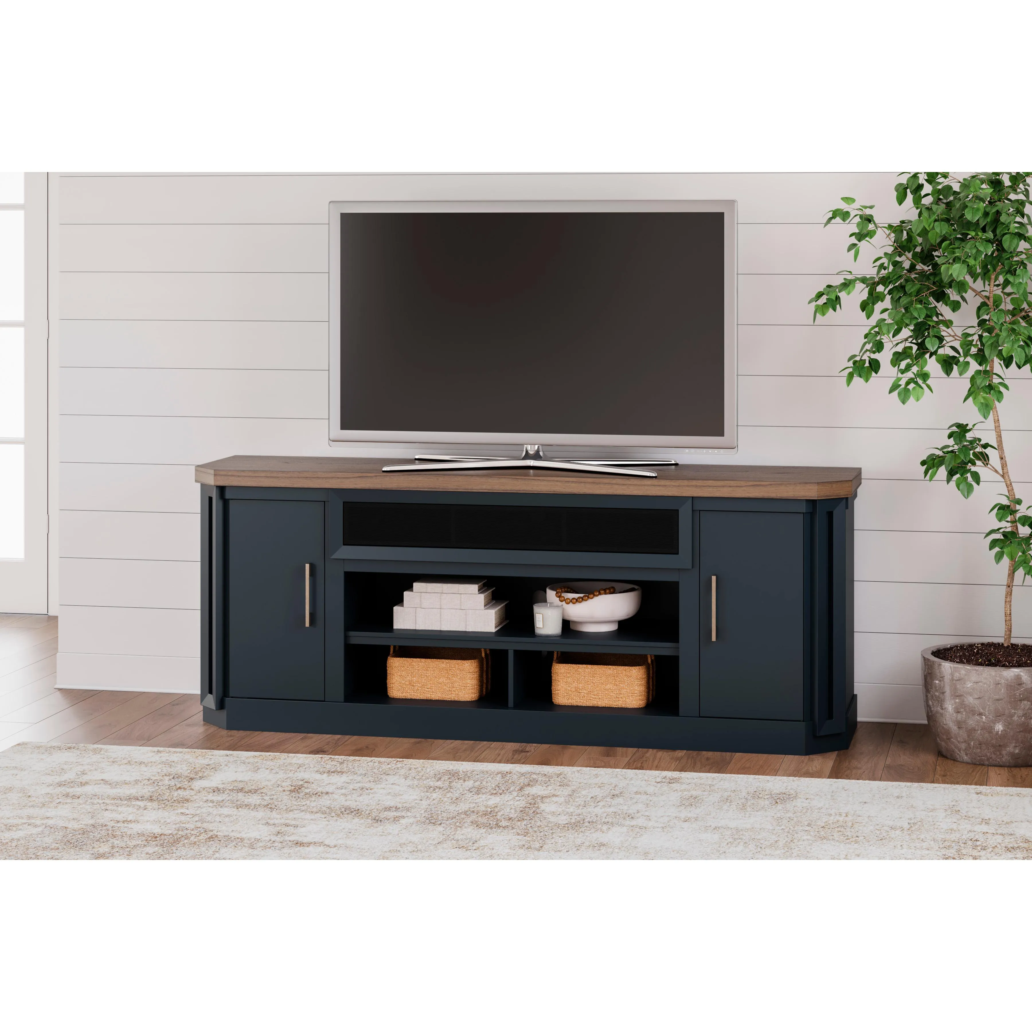 Signature Design by Ashley Landocken TV Stand W402-68