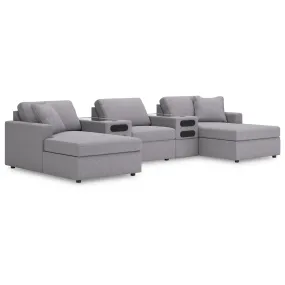 Signature Design by Ashley Modmax Fabric 5 pc Sectional 9210416/9210427/9210446/9210427/9210417