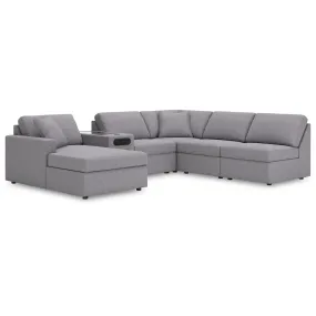 Signature Design by Ashley Modmax Fabric 6 pc Sectional 9210416/9210427/9210446/9210477/9210446/9210446