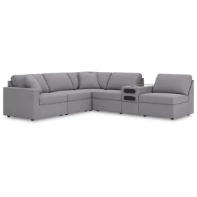 Signature Design by Ashley Modmax Fabric 6 pc Sectional 9210464/9210446/9210477/9210446/9210427/9210446
