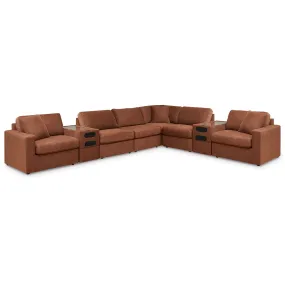 Signature Design by Ashley Modmax Fabric 8 pc Sectional 9210264/9210227/9210246/9210246/9210277/9210246/9210227/9210265