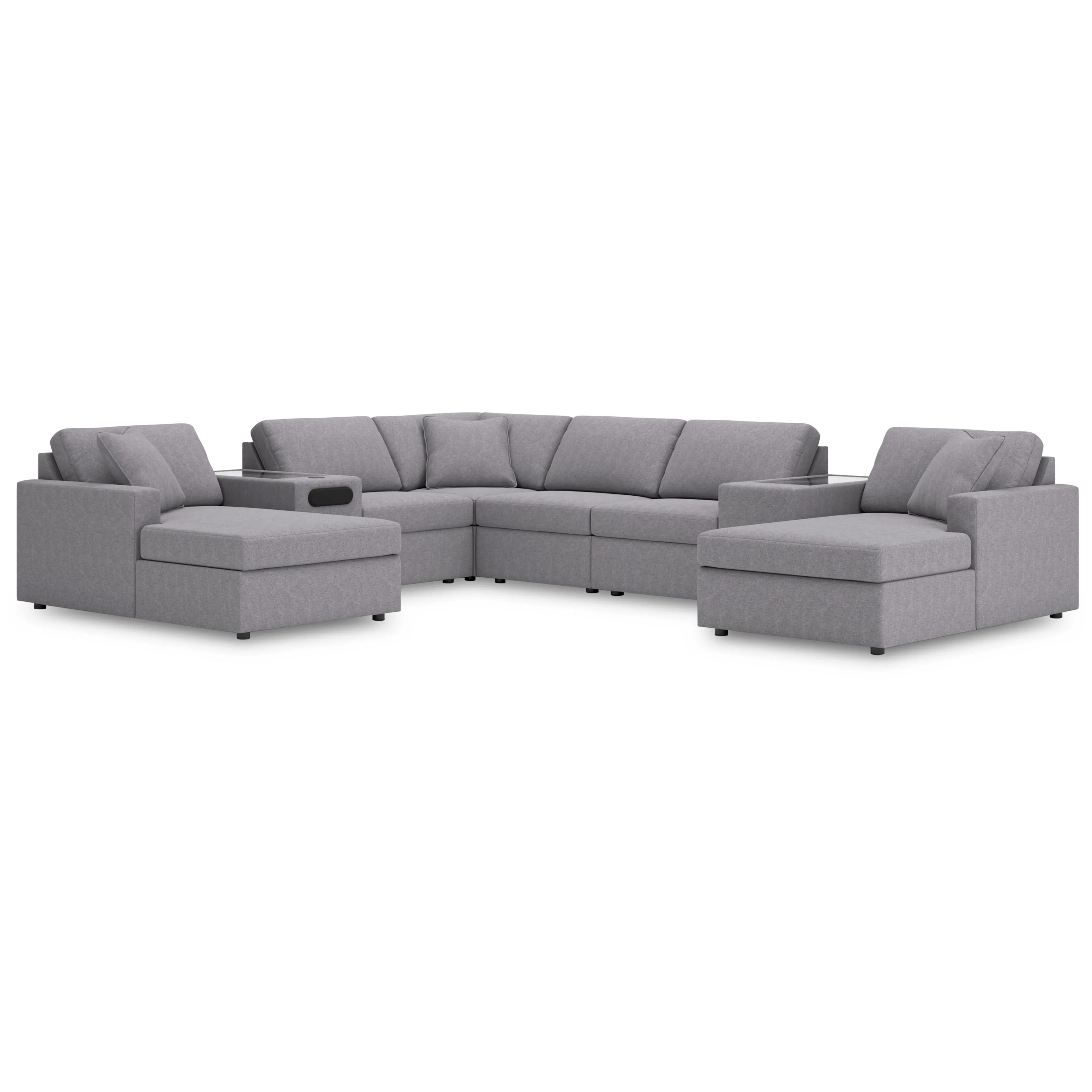 Signature Design by Ashley Modmax Fabric 8 pc Sectional 9210416/9210427/9210446/9210477/9210446/9210446/9210457/9210417