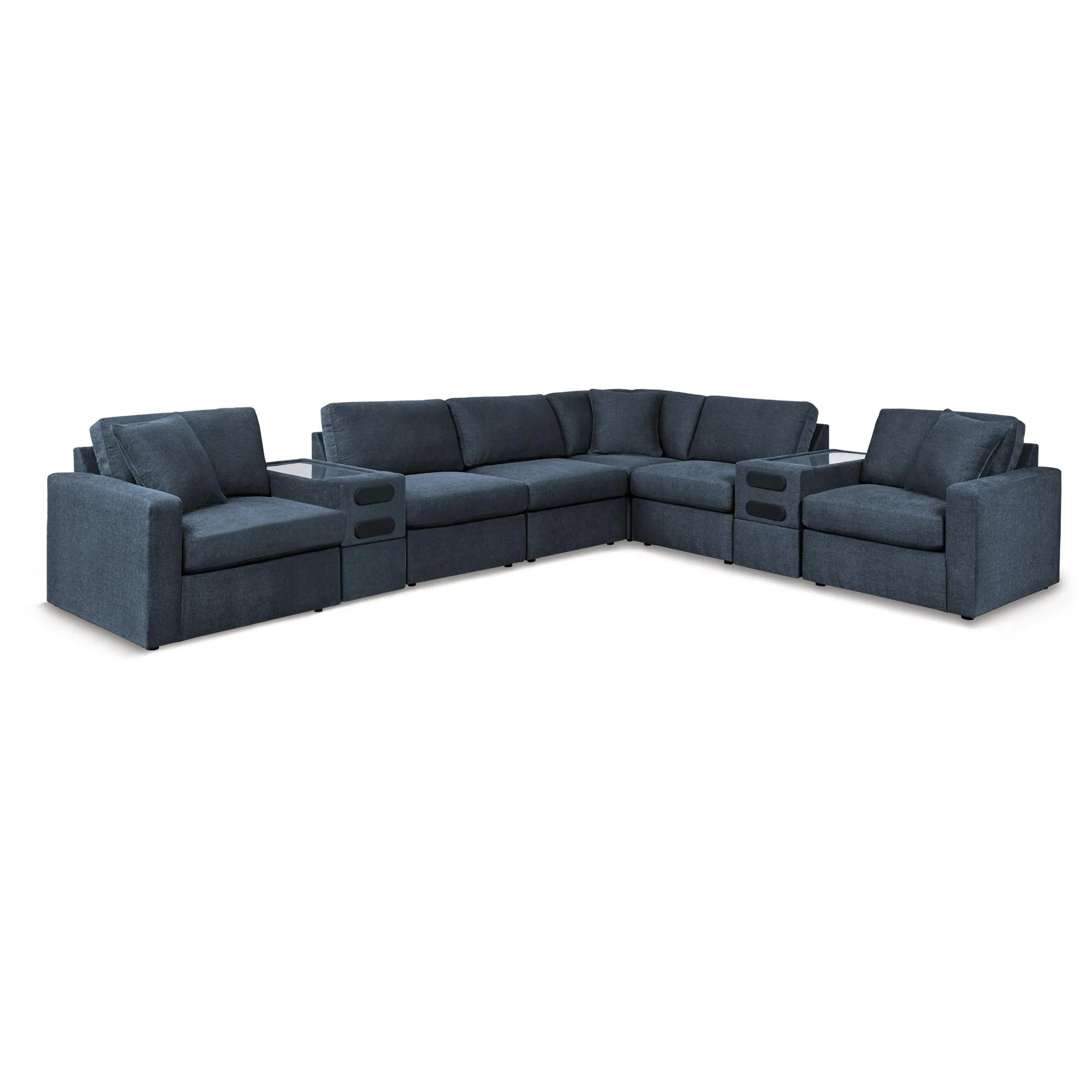 Signature Design by Ashley Modmax Fabric 8 pc Sectional 9212164/9212127/9212146/9212146/9212177/9212146/9212127/9212165