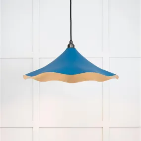 Smooth Brass Flora Pendant in Upstream | From The Anvil