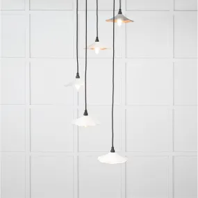 Smooth Copper Flora Cluster Pendant in Flock | From The Anvil