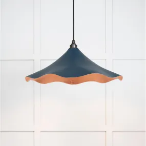 Smooth Copper Flora Pendant in Dusk | From The Anvil