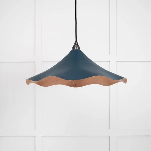 Smooth Copper Flora Pendant in Dusk | From The Anvil
