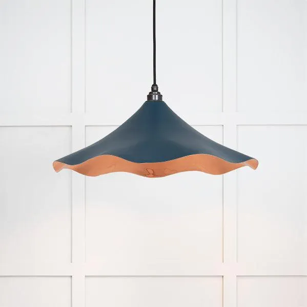 Smooth Copper Flora Pendant in Dusk | From The Anvil