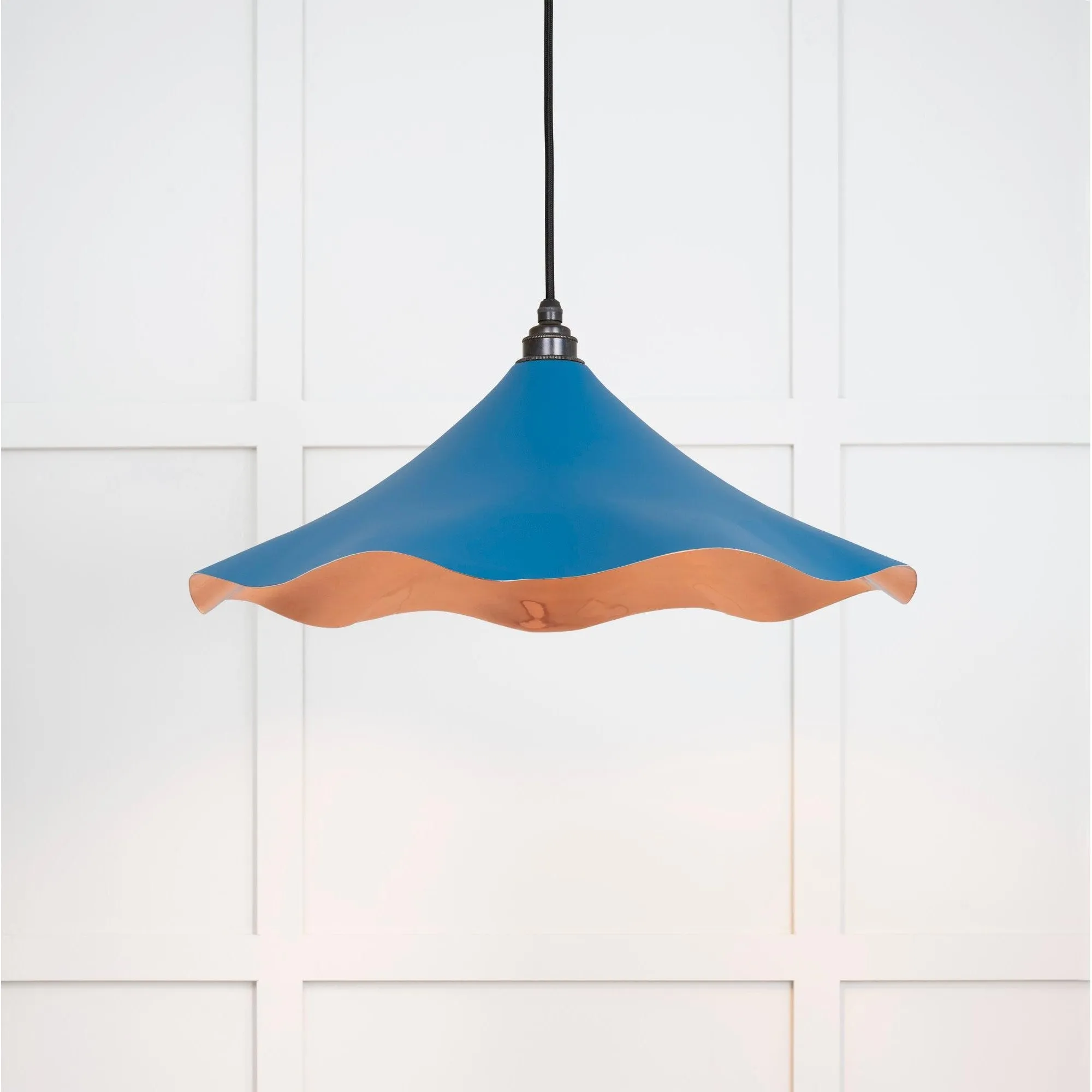 Smooth Copper Flora Pendant in Upstream | From The Anvil