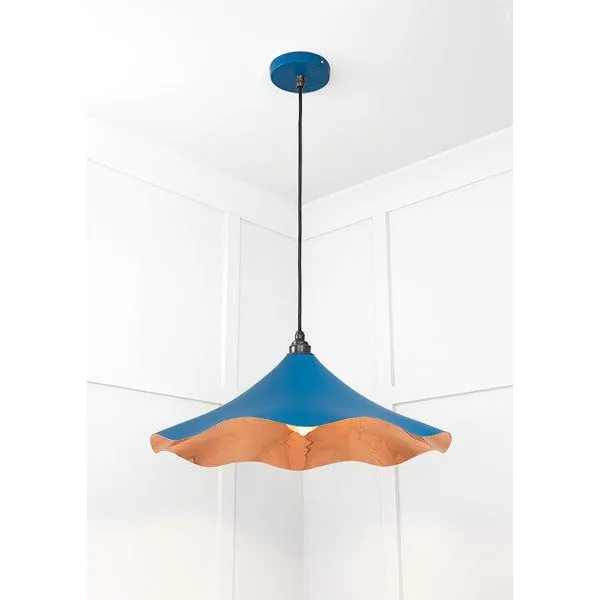 Smooth Copper Flora Pendant in Upstream | From The Anvil