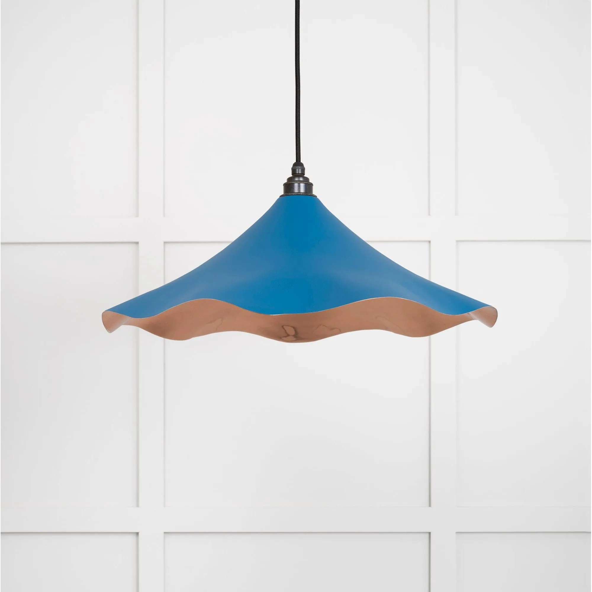 Smooth Copper Flora Pendant in Upstream | From The Anvil