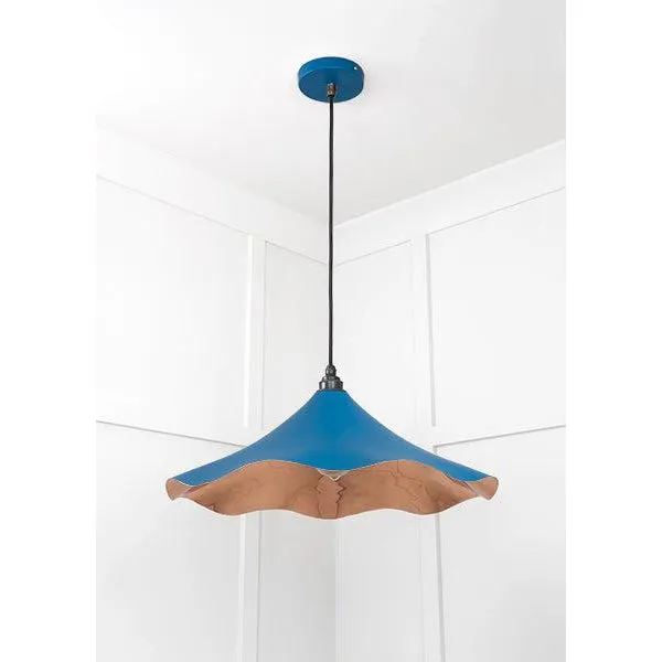 Smooth Copper Flora Pendant in Upstream | From The Anvil