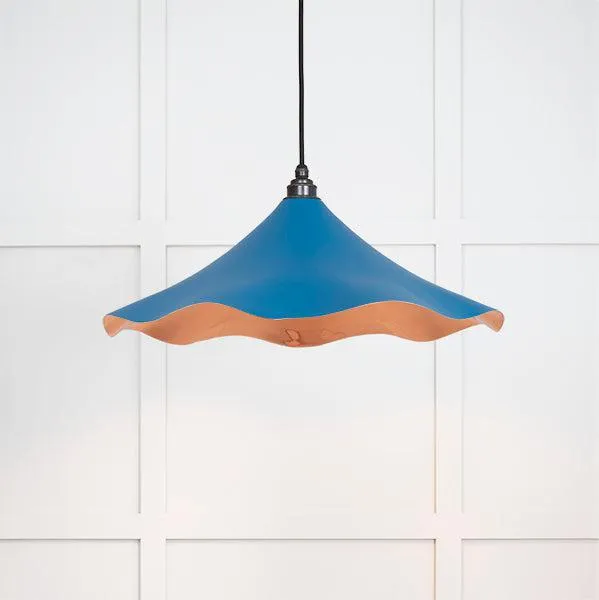 Smooth Copper Flora Pendant in Upstream | From The Anvil