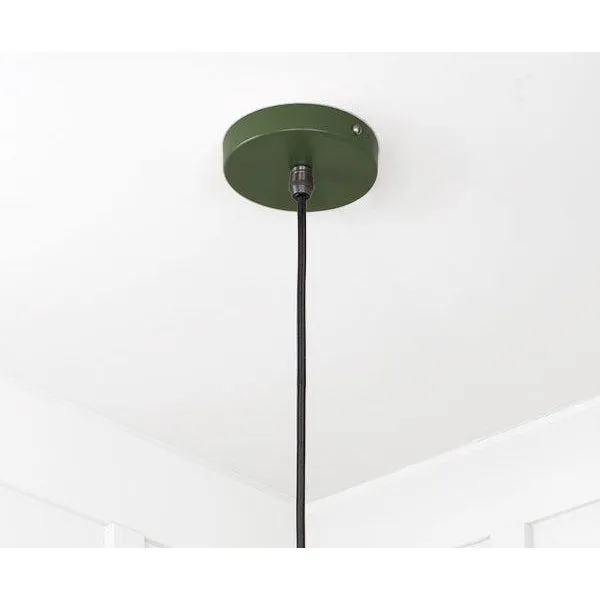 Smooth Nickel Flora Pendant in Heath | From The Anvil