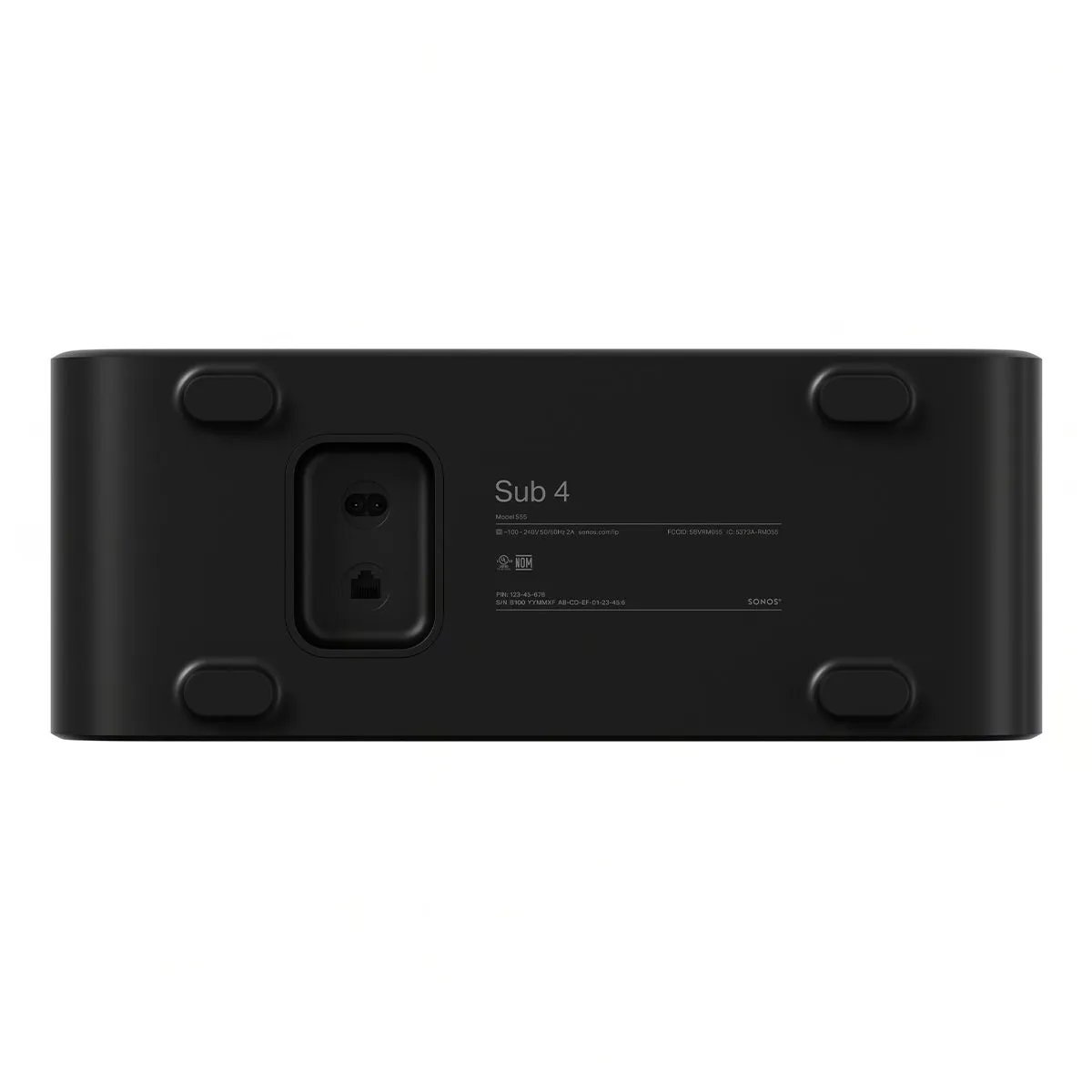 Sonos Sub 4 Wireless Subwoofer (Black)
