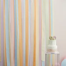 Streamer Backdrop - Pale Pastels