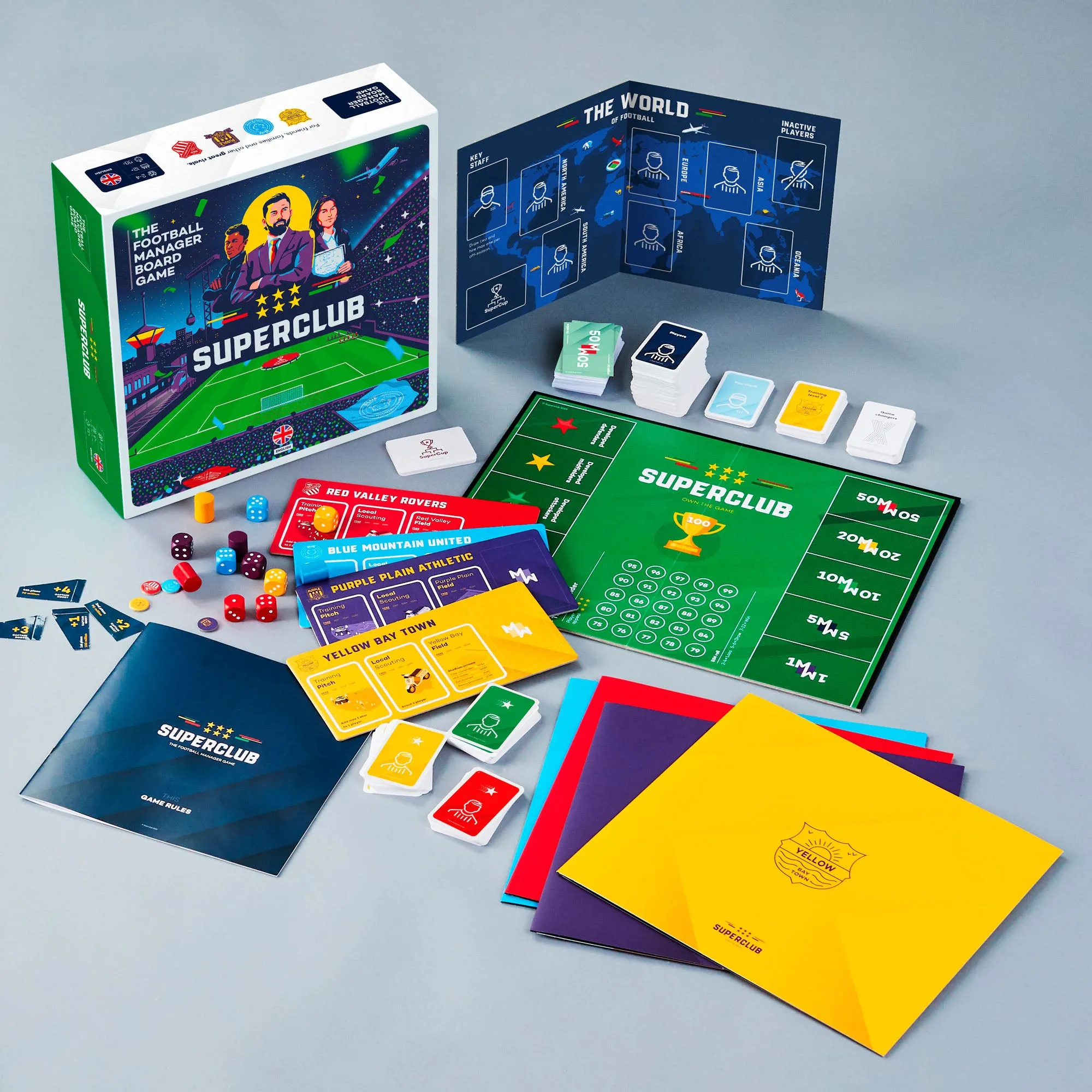 Superclub – The football manager board game