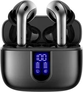 True Wireless Earbuds With Charging Case