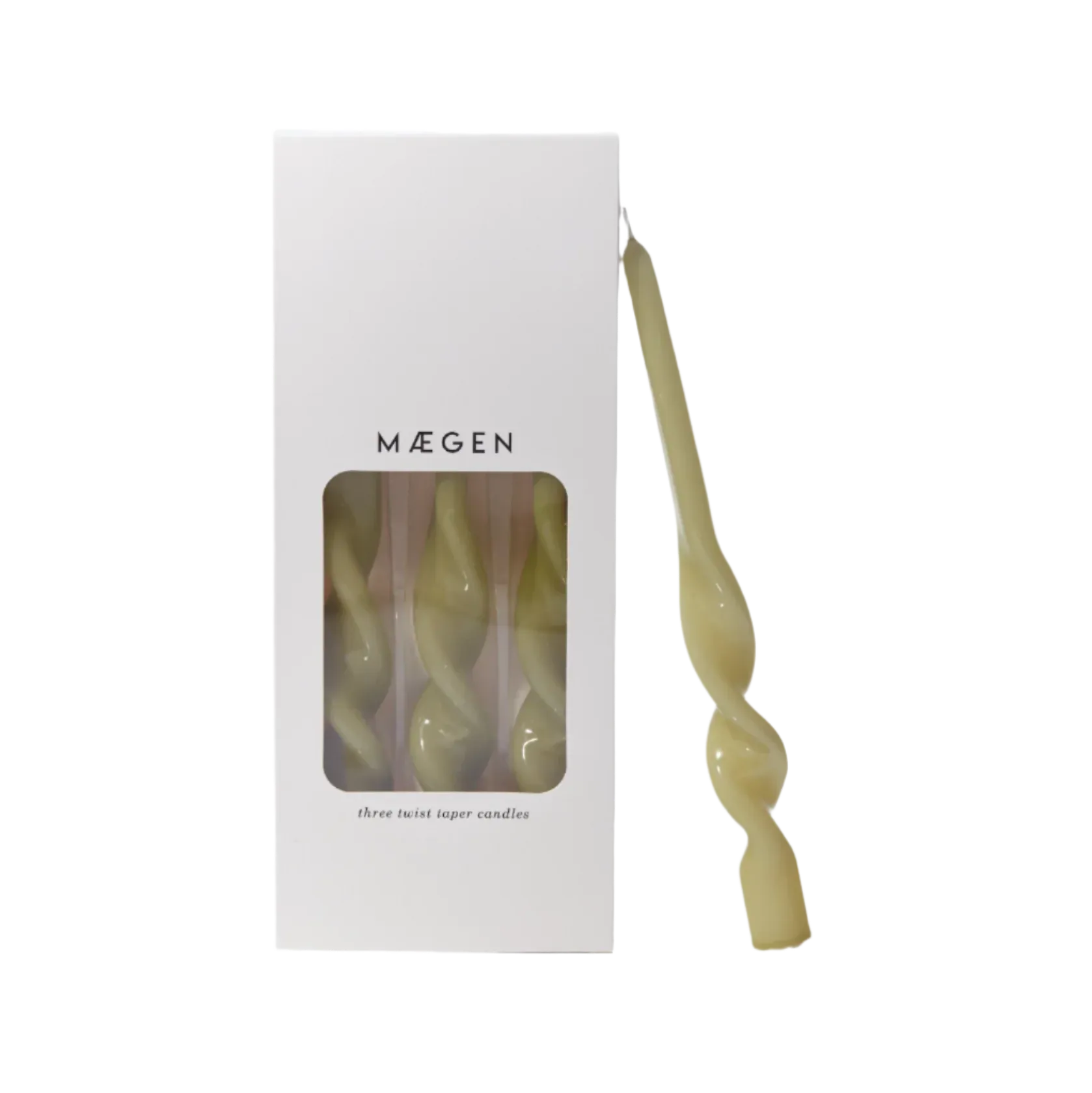 Twisted Taper Candle - 3 Pack