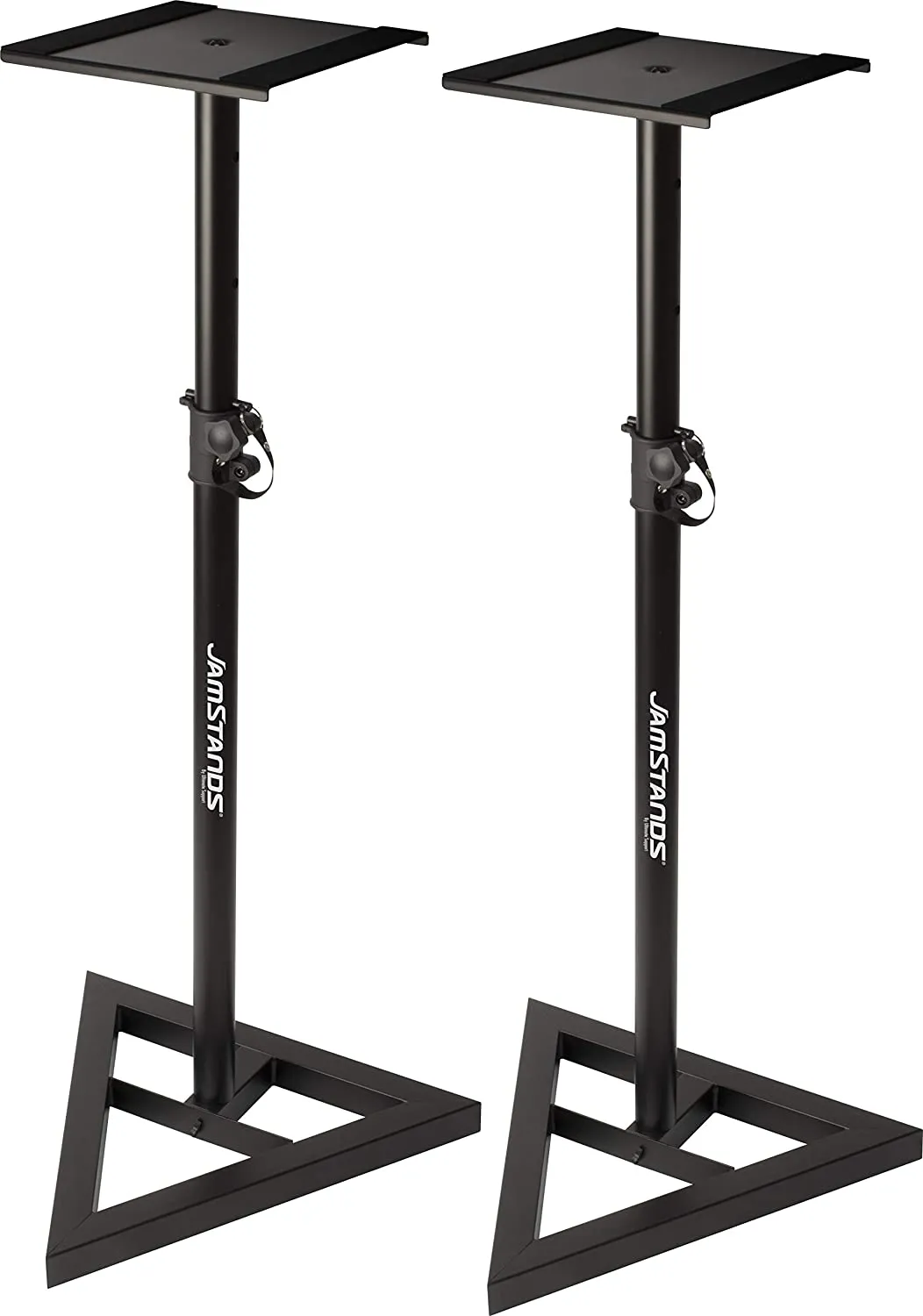 Ultimate Support JS-MS70 - JamStands Adjustable Monitor Stand PAIR, Black [Special Order]