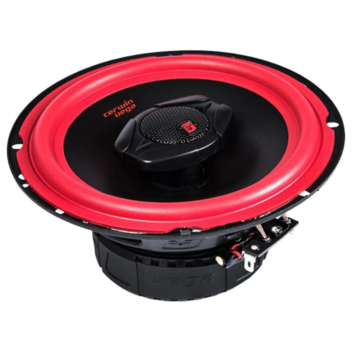 Vega Series 6.5" 2-Way Coaxial Speakers w/Titanium Tweeter - V465
