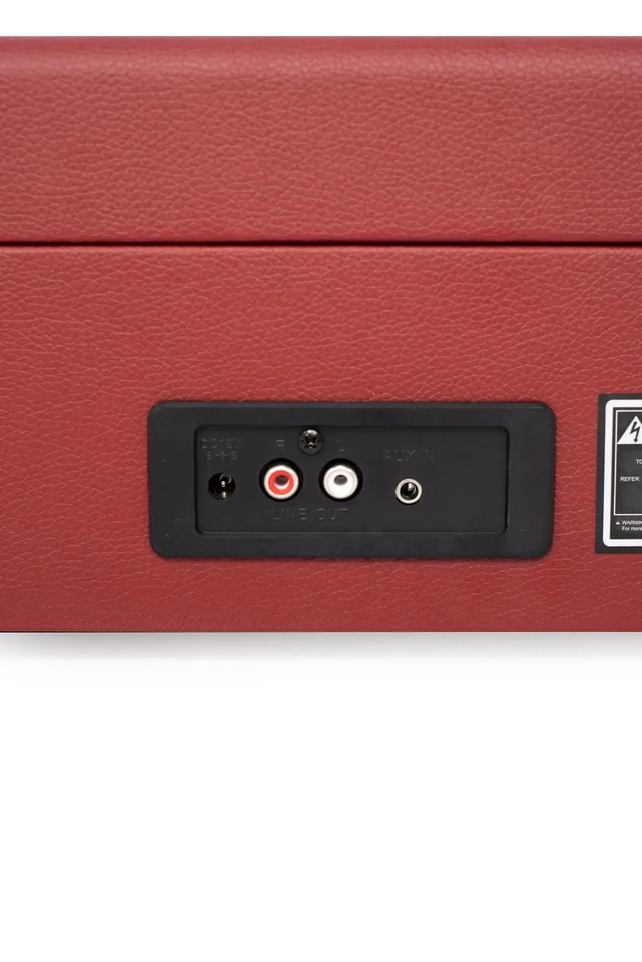 VOYAGER 2-WAY BLUETOOTH RECORD PLAYER | BURGUNDY
