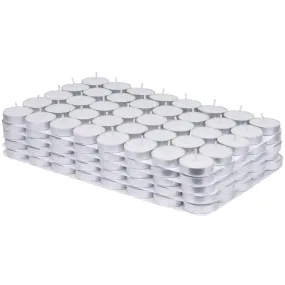 Welburn Veda&Co™ Wax Tealight Candles - Pack of 200, 2 Hours Burning Time, 100% Fully Refined Paraffin Wax, Unscented, Smokeless, Dripless, for Home Decor, Offices & Other Occasions (White)
