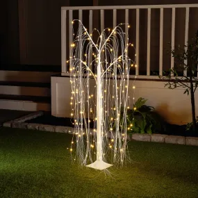 White Willow Tree W/ 216 Warm White LEDs - 4 Feet High