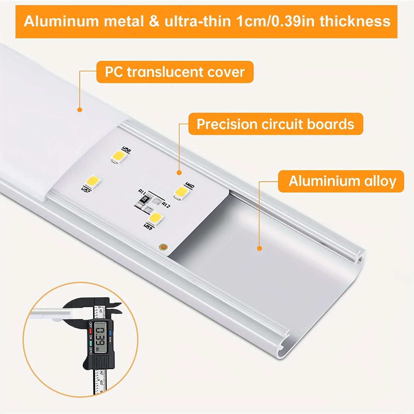 Wireless LED Motion Sensor Cabinet Light  Rechargeable