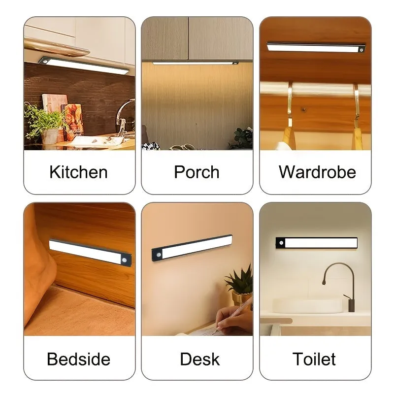 Wireless LED Motion Sensor Cabinet Light  Rechargeable