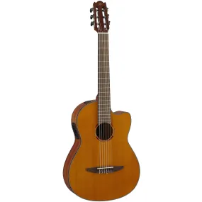 Yamaha NCX1C NT Cutaway Acoustic-Electric Classical Guitar Natural