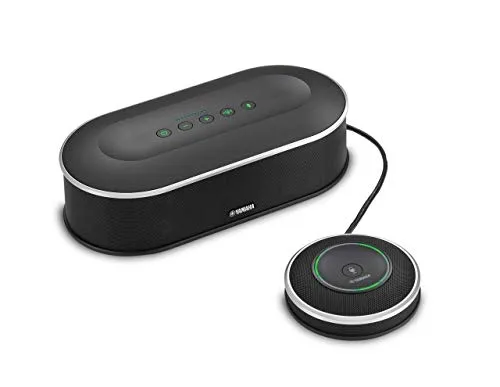 Yamaha YVC-1000 - Speaker phone - wireless - Bluetooth - NFC - Black