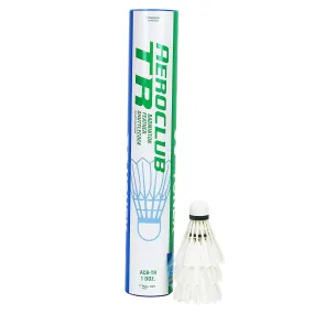 Yonex Aeroclub TR Badminton Feather Shuttlecock, (White)