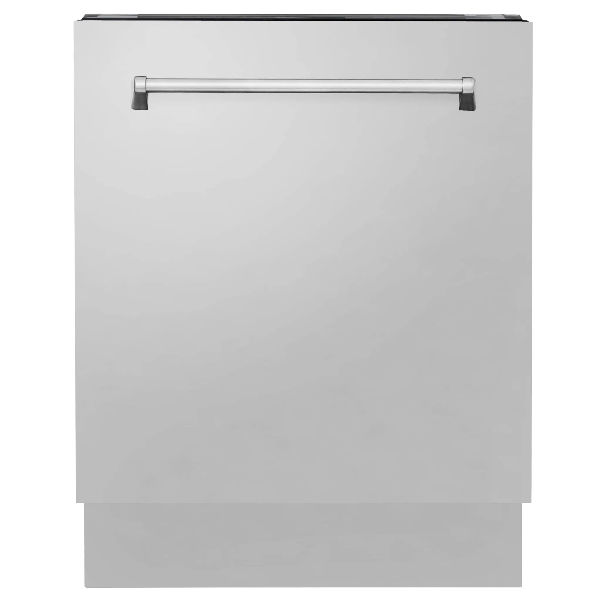 ZLINE 5-Piece Appliance Package - 30-Inch Rangetop, Refrigerator with Water Dispenser, 30-Inch Electric Double Wall Oven, 3-Rack Dishwasher, and Convertible Wall Mount Hood in Stainless Steel (5KPRW-RTRH30-AWDDWV)